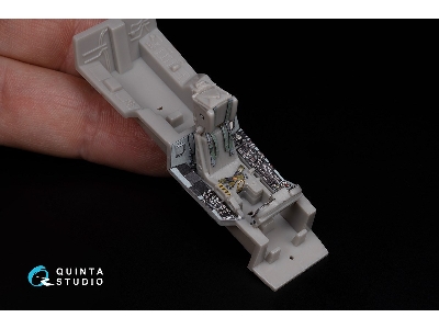 Mcdonnell Douglas F/A-18a / C Early - 3d-printed & Coloured Interior On Decal Paper (For Hasegawa Kits) - zdjęcie 8