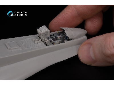 Mcdonnell Douglas F/A-18a / C Early - 3d-printed & Coloured Interior On Decal Paper (For Hasegawa Kits) - zdjęcie 10