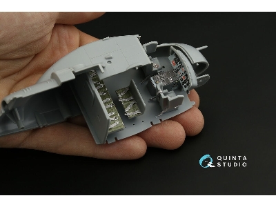 Bell Uh-1 C Huey - 3d-printed & Coloured Interior On Decal Paper (For Hobby Boss Kits) - zdjęcie 1