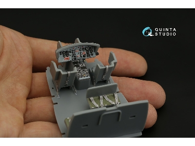 Bell Uh-1 C Huey - 3d-printed & Coloured Interior On Decal Paper (For Hobby Boss Kits) - zdjęcie 7