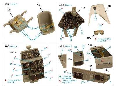 Arado Ar 196 A-3 - 3d-printed & Coloured Interior On Decal Paper (For Italeri Kits) - zdjęcie 11