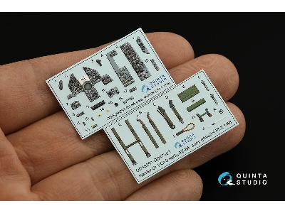 Av-8 A Early - 3d-printed & Coloured Interior On Decal Paper (For Kinetic Kits) - zdjęcie 3