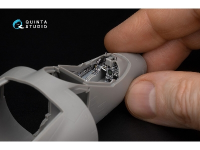 Av-8 A Early - 3d-printed & Coloured Interior On Decal Paper (For Kinetic Kits) - zdjęcie 8