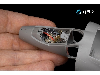 Av-8 A Late - 3d-printed & Coloured Interior On Decal Paper (For Kinetic Kits) - zdjęcie 1