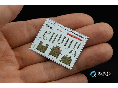 Av-8 A Late - 3d-printed & Coloured Interior On Decal Paper (For Kinetic Kits) - zdjęcie 7