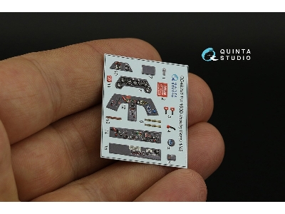 Focke-wulf Fw-190 D-9 - 3d-printed & Coloured Interior On Decal Paper (For Hobbyboss Kits) - zdjęcie 5