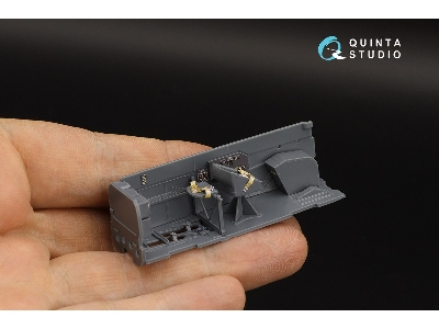 Messerschmitt Bf-110 E/F - 3d-printed & Coloured Interior On Decal Paper (For Eduard Kits) - zdjęcie 6