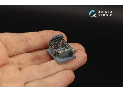 Messerschmitt Bf-110 E/F - 3d-printed & Coloured Interior On Decal Paper (For Eduard Kits) - zdjęcie 8