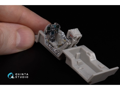 F/A-18 C Late - 3d-printed & Coloured Interior On Decal Paper (For Hasegawa Kits - zdjęcie 1