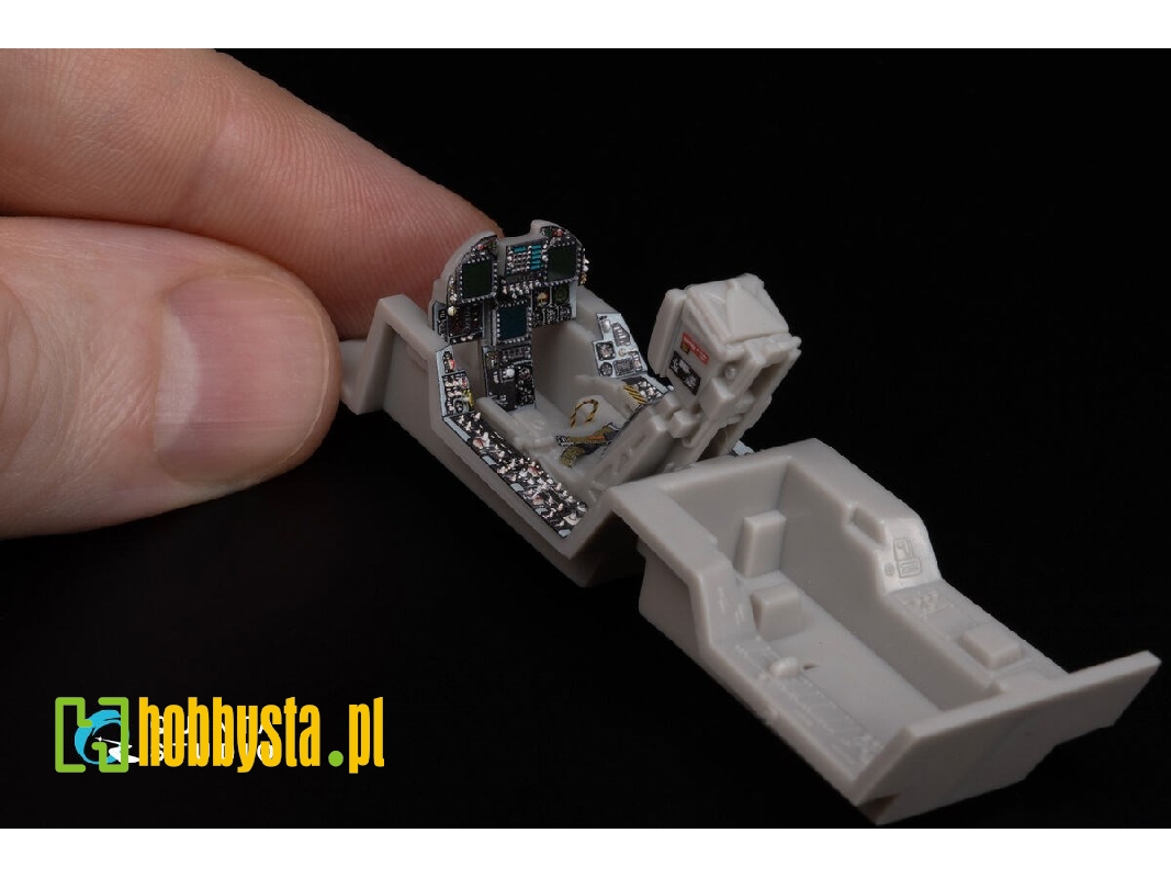 F/A-18 C Late - 3d-printed & Coloured Interior On Decal Paper (For Hasegawa Kits - zdjęcie 1 F/A-18 C Late - 3d-printed & Coloured Interior On Decal Paper (For Hasegawa Kits - zdjęcie 1