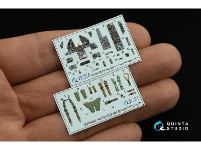 Harrier Gr.3 Late - 3d-printed & Coloured Interior On Decal Paper (For Kinetic Kits) - zdjęcie 3