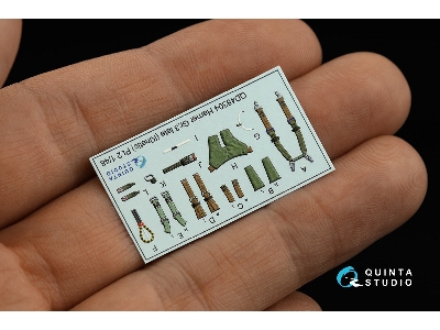 Harrier Gr.3 Late - 3d-printed & Coloured Interior On Decal Paper (For Kinetic Kits) - zdjęcie 9