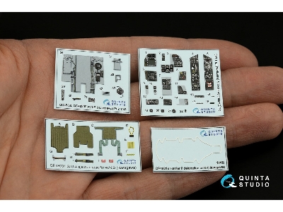 Mcdonell Douglas Av-8 B Learly - 3d-printed & Coloured Interior On Decal Paper (For Hasegawa Kits) - zdjęcie 3