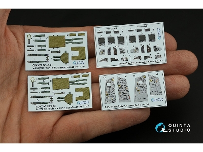 Eurofighter Twin Seater - 3d-printed & Coloured Interior On Decal Paper (For Revell Kits) - zdjęcie 3