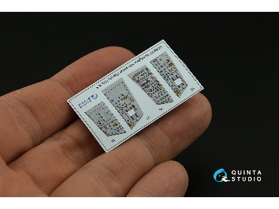 Eurofighter Twin Seater - 3d-printed & Coloured Interior On Decal Paper (For Revell Kits) - zdjęcie 5