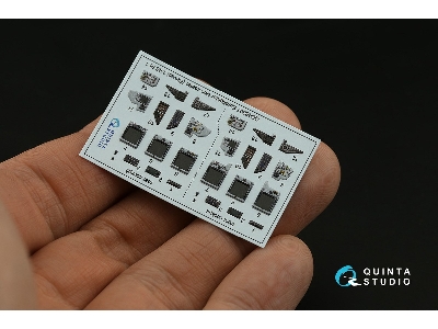 Eurofighter Twin Seater - 3d-printed & Coloured Interior On Decal Paper (For Revell Kits) - zdjęcie 7