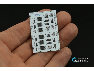 Eurofighter Twin Seater - 3d-printed & Coloured Interior On Decal Paper (For Revell Kits) - zdjęcie 9