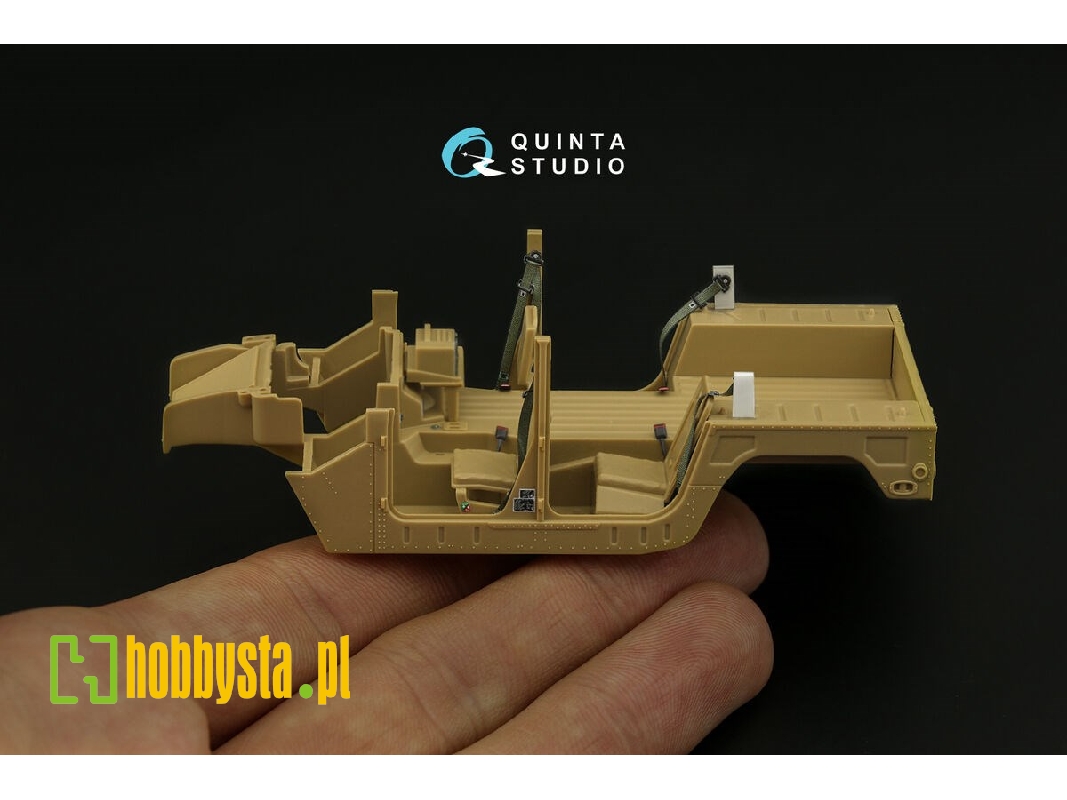 Humvee Family - 3d-printed & Coloured Interior On Decal Paper (For Tamiya Kits) - zdjęcie 1 Humvee Family - 3d-printed & Coloured Interior On Decal Paper (For Tamiya Kits) - zdjęcie 1