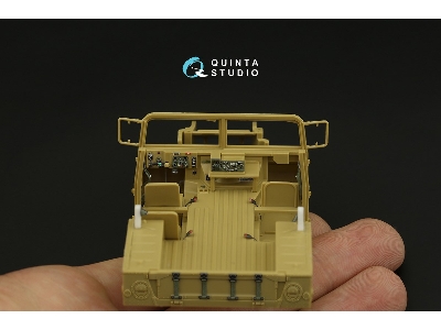 Humvee Family - 3d-printed & Coloured Interior On Decal Paper (For Tamiya Kits) - zdjęcie 8