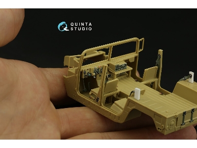 Humvee Family - 3d-printed & Coloured Interior On Decal Paper (For Tamiya Kits) - zdjęcie 9