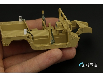 Humvee Family - 3d-printed & Coloured Interior On Decal Paper (For Tamiya Kits) - zdjęcie 11