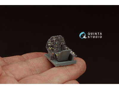 Messerschmitt Bf 110 C/D - 3d-printed & Coloured Interior (For Eduard Kits) - zdjęcie 1