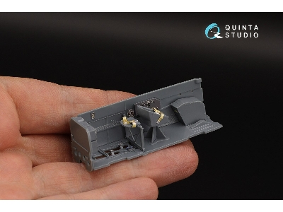 Messerschmitt Bf 110 C/D - 3d-printed & Coloured Interior (For Eduard Kits) - zdjęcie 7