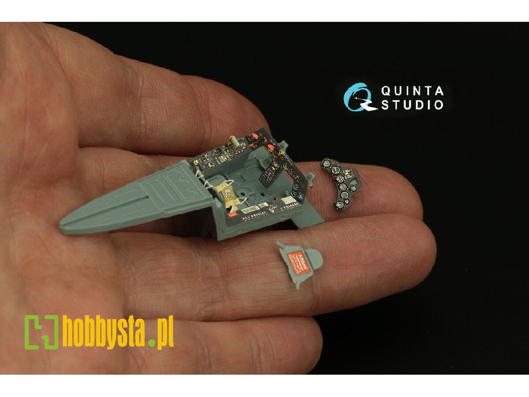 Focke Wulf Fw 190 A-5 / A-6 - 3d-printed & Coloured Interior (For Eduard Kits) - zdjęcie 1 Focke Wulf Fw 190 A-5 / A-6 - 3d-printed & Coloured Interior (For Eduard Kits) - zdjęcie 1