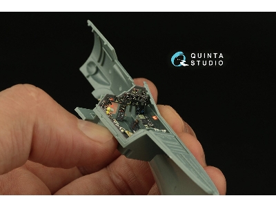 Focke Wulf Fw 190 A-5 / A-6 - 3d-printed & Coloured Interior (For Eduard Kits) - zdjęcie 8