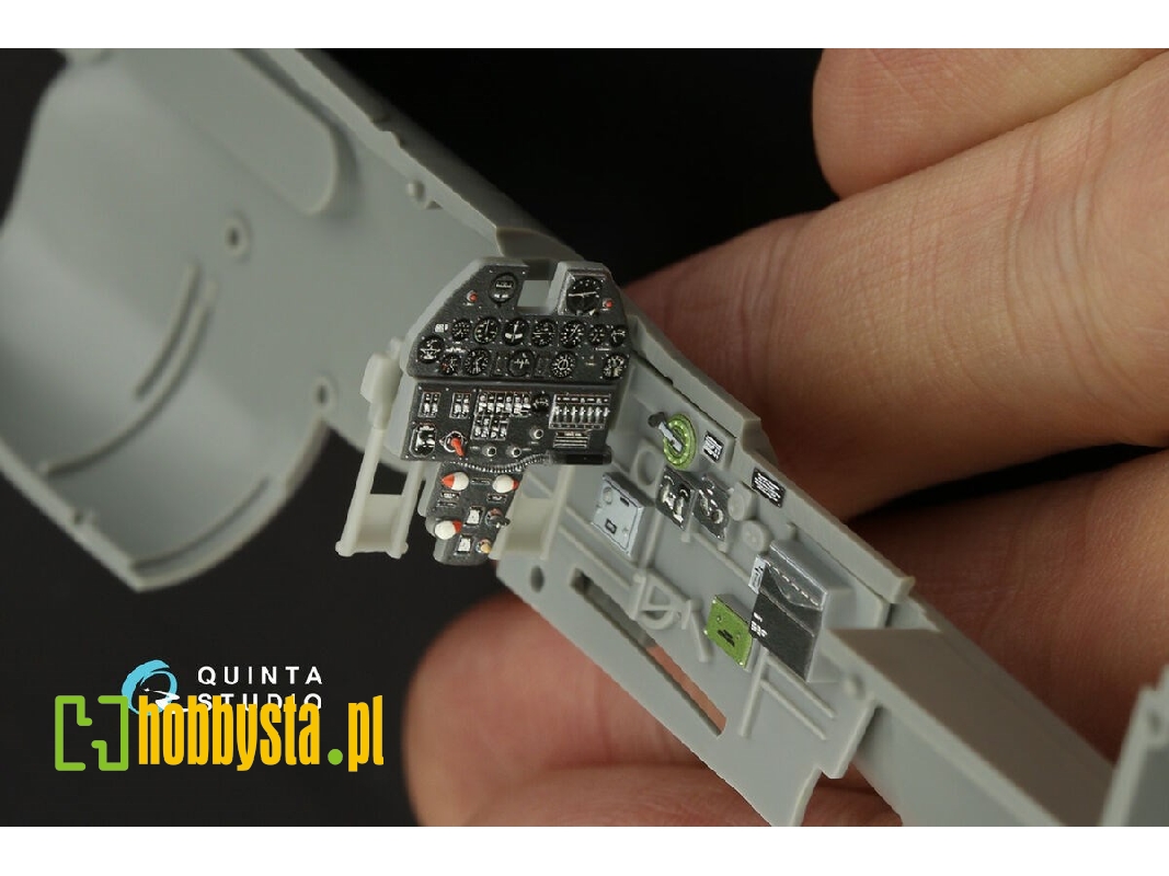 Curtiss P-40 E/K - 3d-printed & Coloured Interior (For Hasegawa Kits) - zdjęcie 1 Curtiss P-40 E/K - 3d-printed & Coloured Interior (For Hasegawa Kits) - zdjęcie 1