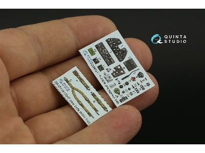 Curtiss P-40 E/K - 3d-printed & Coloured Interior (For Hasegawa Kits) - zdjęcie 3