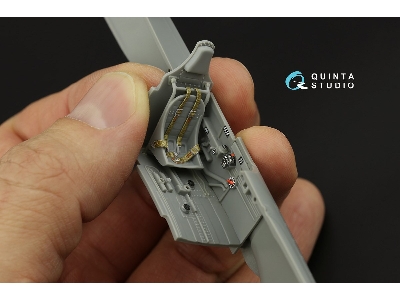 Curtiss P-40 E/K - 3d-printed & Coloured Interior (For Hasegawa Kits) - zdjęcie 7