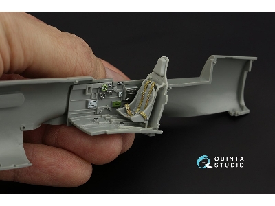 Curtiss P-40 E/K - 3d-printed & Coloured Interior (For Hasegawa Kits) - zdjęcie 8