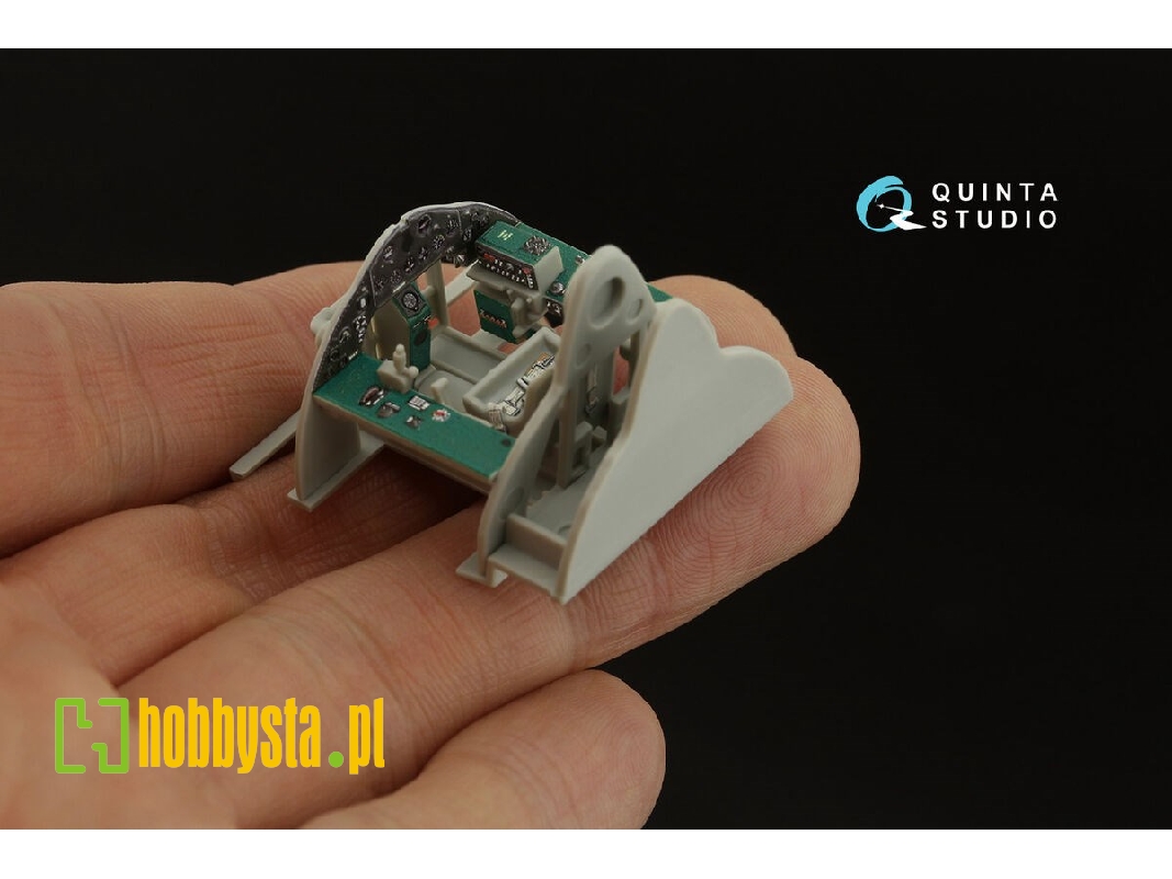 Grumman F4f-3 Wildcat Late - 3d-printed & Coloured Interior (For Hobby Boss Kits) - zdjęcie 1 Grumman F4f-3 Wildcat Late - 3d-printed & Coloured Interior (For Hobby Boss Kits) - zdjęcie 1