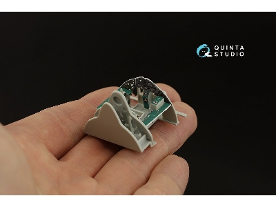 Grumman F4f-3 Wildcat Late - 3d-printed & Coloured Interior (For Hobby Boss Kits) - zdjęcie 10
