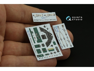 Grumman F4f-3 Wildcat Late - 3d-printed & Coloured Interior (For Eduard Kits) - zdjęcie 3