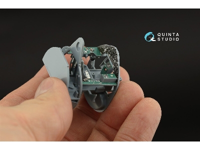 Grumman F4f-3 Wildcat Late - 3d-printed & Coloured Interior (For Eduard Kits) - zdjęcie 10