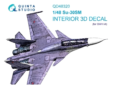 Sukhoi Su-30 Sm - 3d-printed & Coloured Interior (For Gwh Kits) - zdjęcie 2