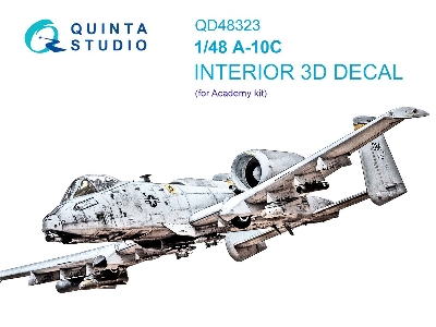 Fairchild A-10 C -3d-printed & Coloured Interior (For Academy Kits) - zdjęcie 2