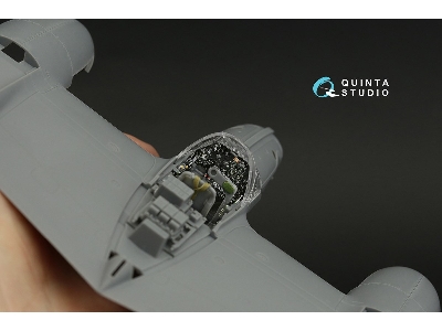 Lockheed P-38 J Lightning - 3d-printed & Coloured Interior (For Tamiyakits) - zdjęcie 8