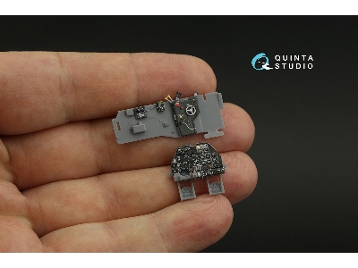 Lockheed P-38 J Lightning - 3d-printed & Coloured Interior (For Tamiyakits) - zdjęcie 11