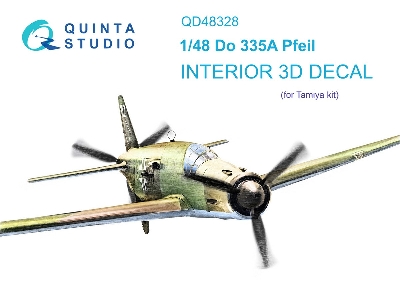 Dornier Do 335 A Pfeil - 3d-printed & Coloured Interior (For Tamiya Kits) - zdjęcie 2
