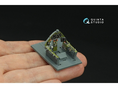 Grumman F6f-3 Hellcat - 3d-printed & Coloured Interior (For Eduard Kits) - zdjęcie 9