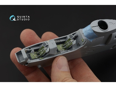 Bell Ah-1 G Cobra - 3d-printed & Coloured Interior (For Special Hobby Kits) - zdjęcie 1