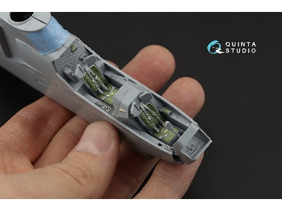 Bell Ah-1 G Cobra - 3d-printed & Coloured Interior (For Special Hobby Kits) - zdjęcie 9