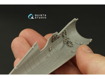 Pzl P.11c - 3d-printed & Coloured Interior (For Arma Hobby Kits) - zdjęcie 6