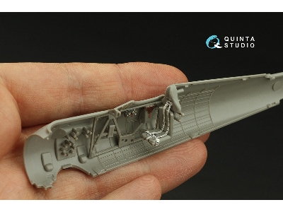 Pzl P.11c - 3d-printed & Coloured Interior (For Arma Hobby Kits) - zdjęcie 7