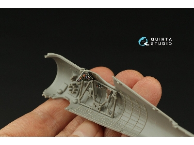 Pzl P.11c - 3d-printed & Coloured Interior (For Arma Hobby Kits) - zdjęcie 8
