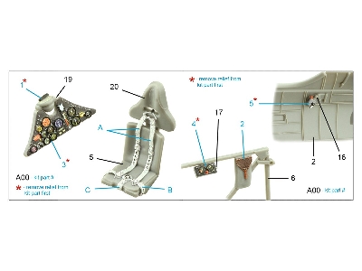 Pzl P.11c - 3d-printed & Coloured Interior (For Arma Hobby Kits) - zdjęcie 9