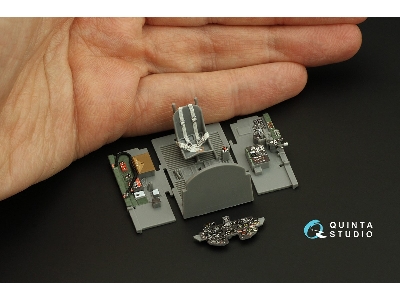 Republic P-47 D Thunderbolt Razorback  - 3d-printed & Coloured Interior (For Tamiya Kits) - zdjęcie 9